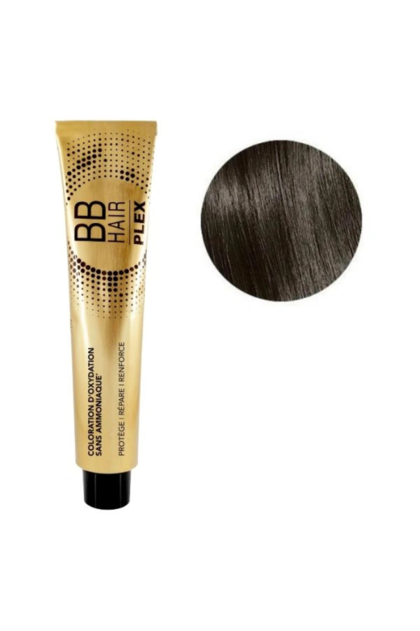 Coloration d'oxydation BBHair Plex sans ammoniaque n°3 Chatain Foncé Générik 100ml
