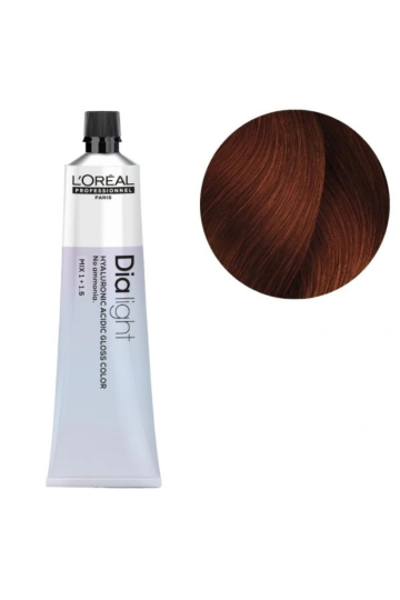 Coloration ton sur ton Dia light 6.46  Blond foncé cuivré rouge 60ml
