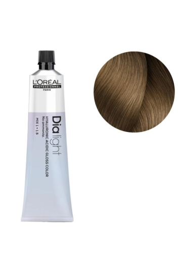 Coloration ton sur ton Dia light 8. Blond clair 60ml