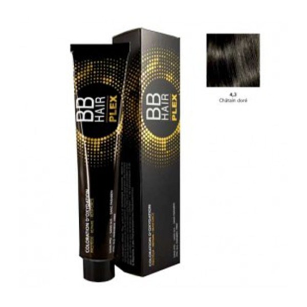 Générik Coloration d'oxydation BBHair Plex 4.3 Chatain doré 100ml