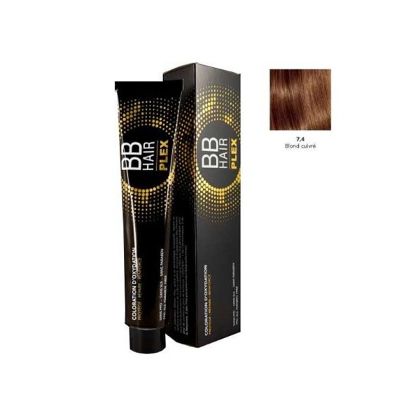 Générik Coloration d'oxydation BBHair Plex 7.4 blond cuivré 100 ML