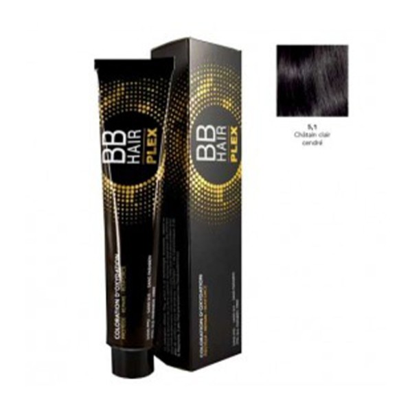 Générik Coloration BBHair Plex 5.1 Châtain clair cendré 100ml