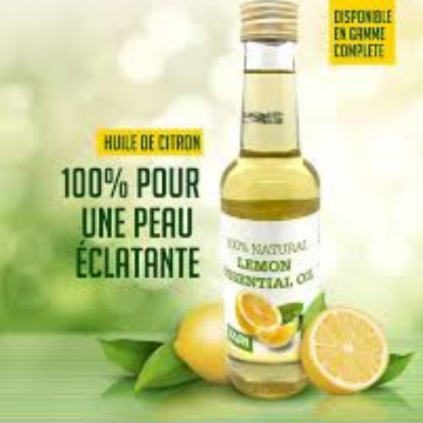 Huile de Citron 100% naturelle 250ml