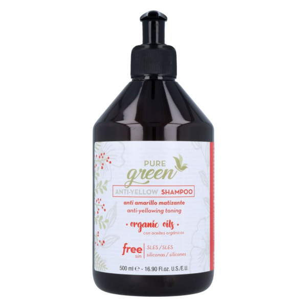 PURE GREEN Shampoing No Yellow 500 ml