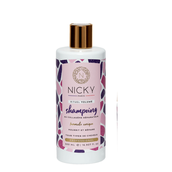 NICKY Paris Shampoing Gamme Collagène 500ml