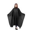 Cape poncho coupe coiffage BAZIK noire 125x145cm