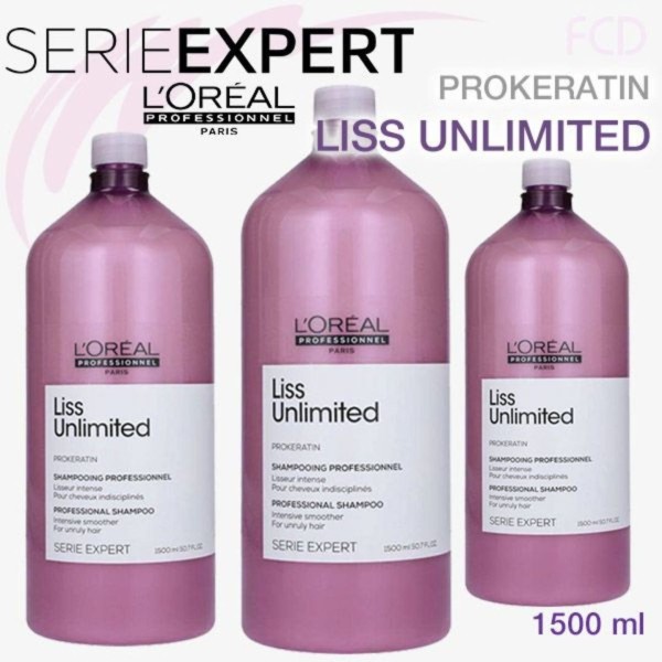 Shampoing Liss Unlimited L'Oréal Professionnel 1500ml