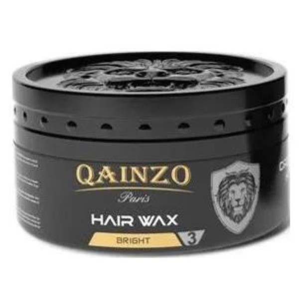 QAINZO Cire coiffante N°3 souple et effet brillant 150ml