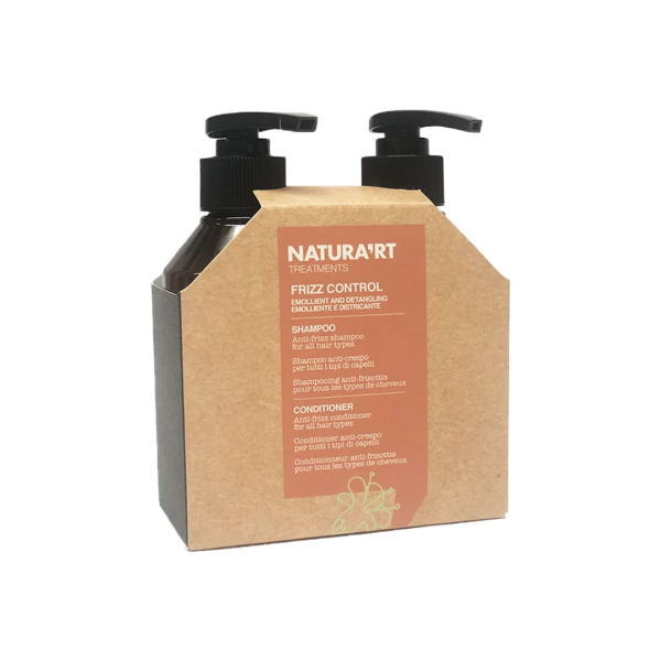 Natura'rt Frizz Control Shampoo + Conditioner 250ml