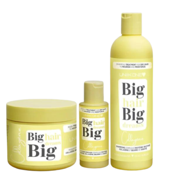BIG HAIR BIG DREAMS Gamme collagène Kit  Shampoing, masque, serum