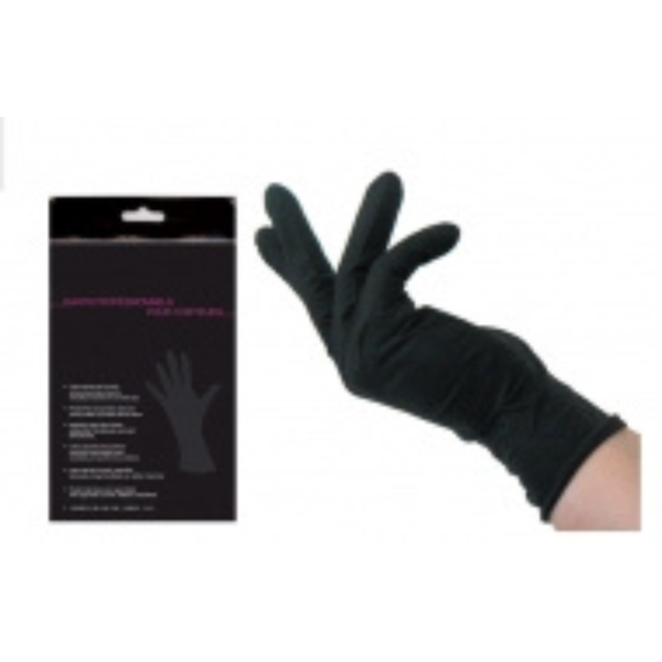 Gants Latex Noir Réutilisables Small