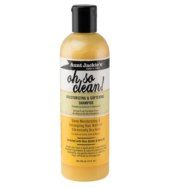 Aunt Jackie's Oh So Clean – Shampooing hydratant et adoucissant 355ml