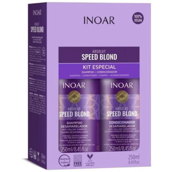 INOAR Duo Absolut Speed Blond Inoar 2x250ML
