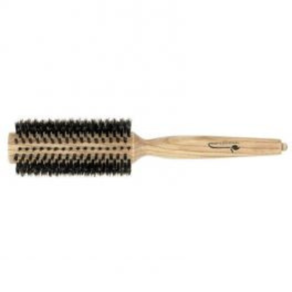 Brosse à cheveux en bois diamètre 55mm poils de sanglier