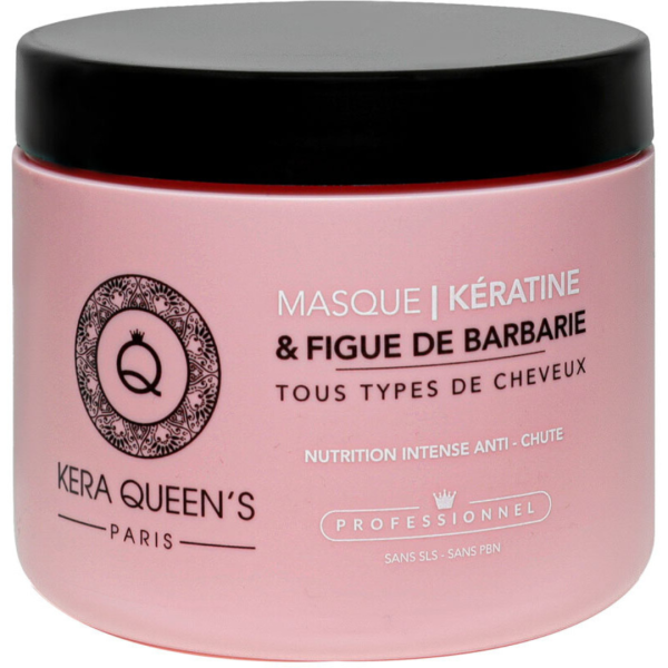 Kera Queen's Masque Kératine et à l’huile de Figue de Barbarie 500ml