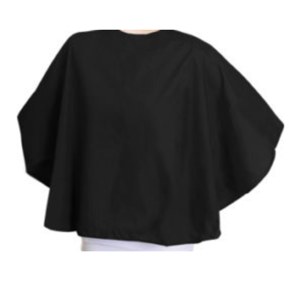 Cape courte nylon noir