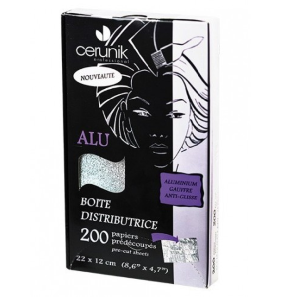 Alu Pro Gauffre Boite 200 22X12Cm x18micron