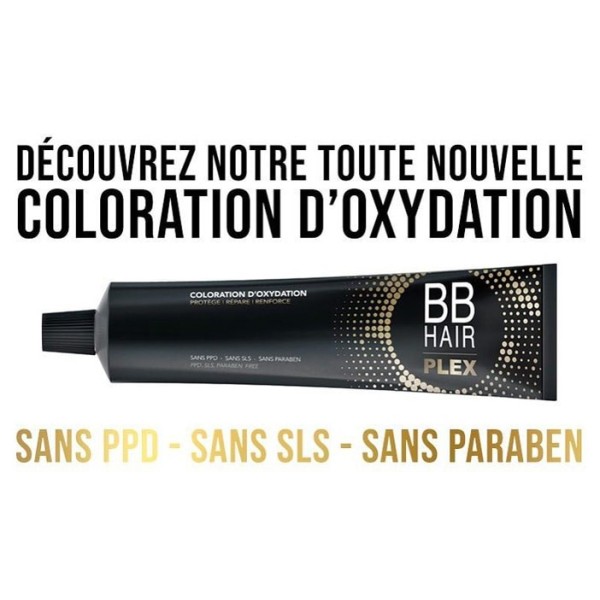 Générik Coloration d'oxydation BBHair Plex n°6.5 blond foncé acajou expresso 100ML