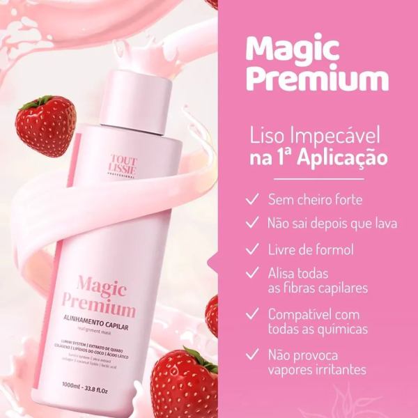 Magic Premium Tout Lissie - Lissage et alignement des cheveux