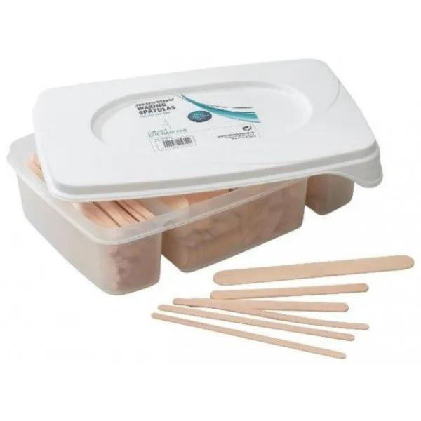 Èpil’hair pro Kit 3 tailles de Spatules en Bois jetables pour Cire