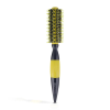 Brosse ronde céramique jaune MQ