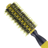 Brosse ronde céramique jaune MQ