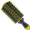 Brosse ronde céramique jaune MQ