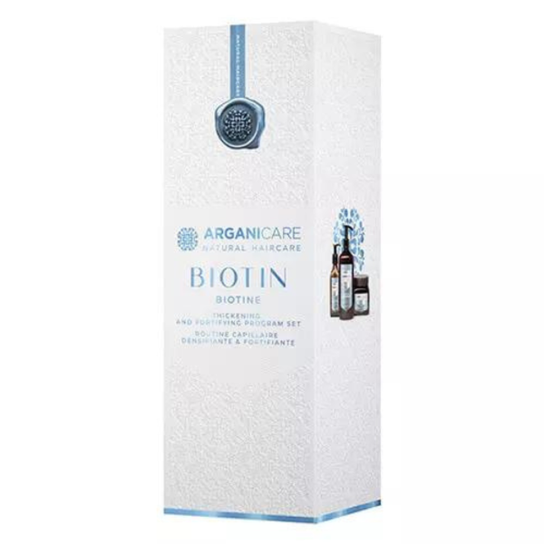 Coffret Biotine Shampooing + Masque + Sérum Arganicare