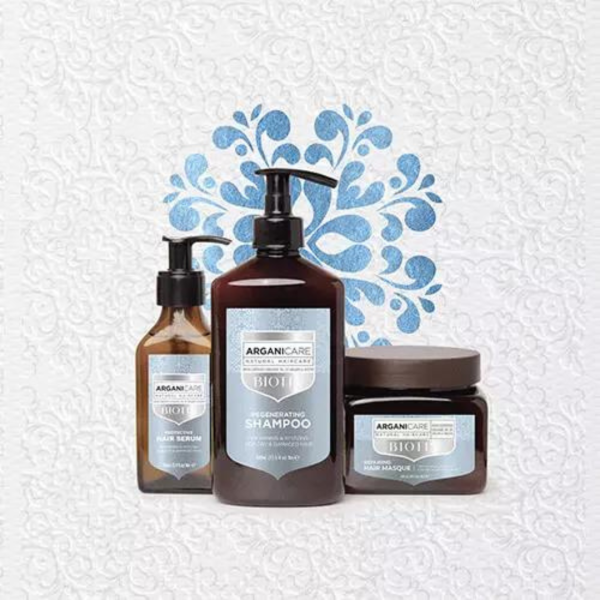 Coffret Biotine Shampooing + Masque + Sérum Arganicare