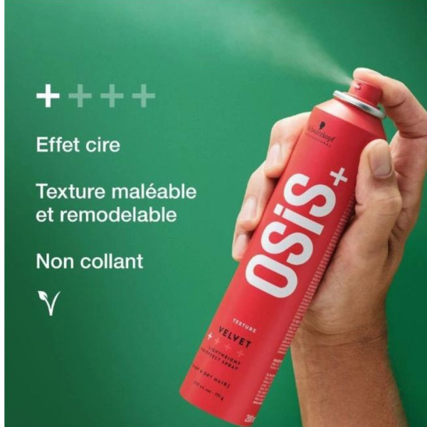 SPRAY LÉGER EFFET CIRE VELVET OSIS+ SCHWARZKOPF  200 ML