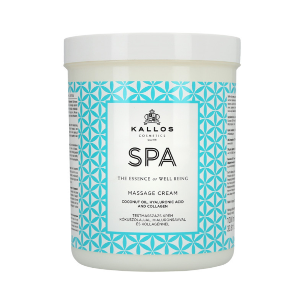 KALLOS Spa Crème Hydratante de Massage