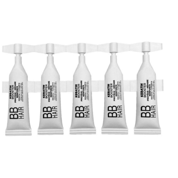 Lot de 5 BBHair Keratine Booster Ampoules réparatrices 5x10ml