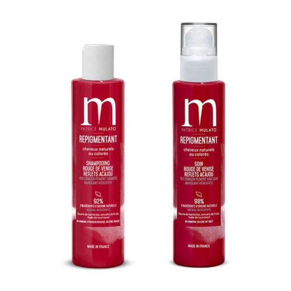 Mulato Duo repigmentant shampooing + soin Rouge de Venise rituel