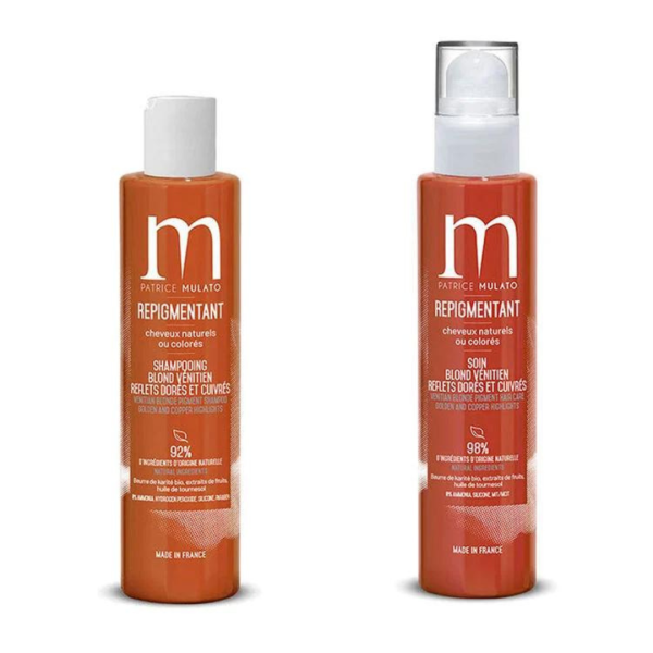 Mulato Duo repigmentant shampooing + soin blond vénitien rituel