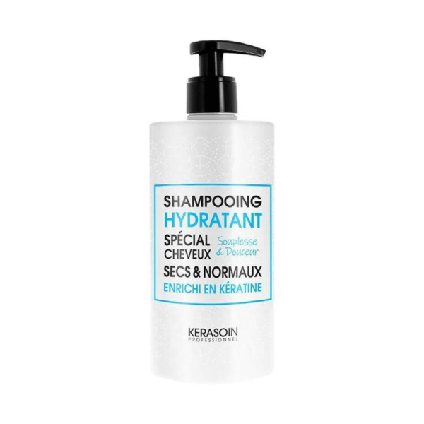 KERASOIN Shampoing Cheveux Secs/Normaux 500ml