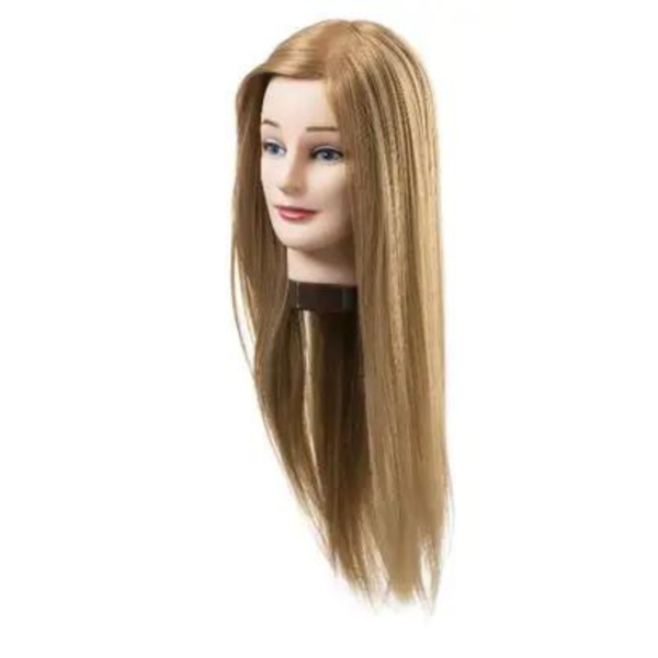 Tête Mannequin Cheveux Synthétiques 55-60cm ELISA