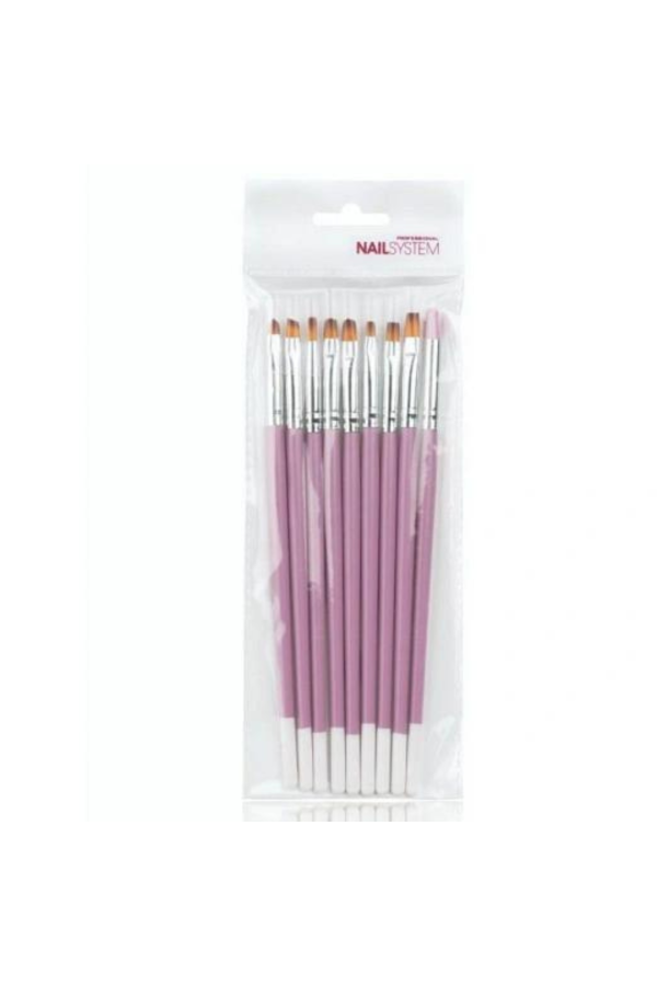 Kit pinceaux nail art pro n°3