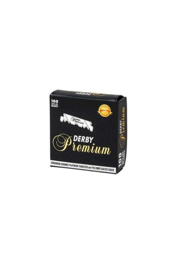 100 Demi-Lames Premium pour Shavette - Derby