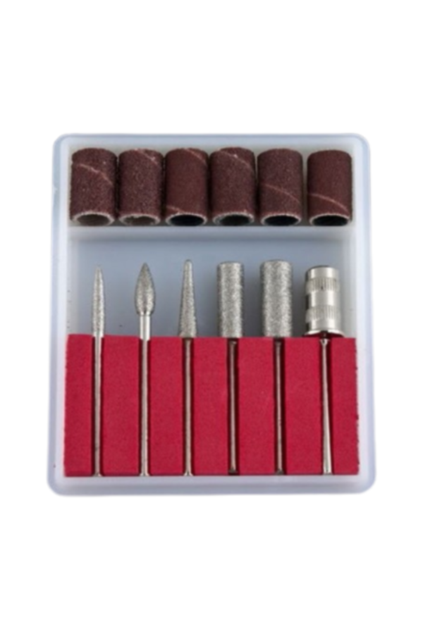 Kit 6 embouts + 6 embouts émeris pour ponceuse