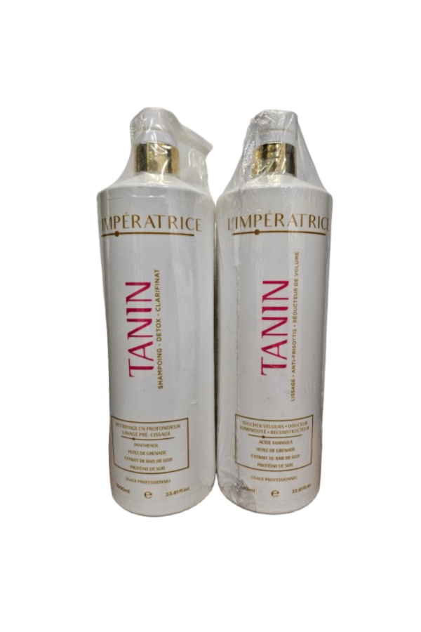 Lissage au Tanin L'IMPERATRICE kit complet 2x1000ml