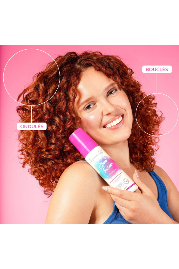 Mousse pour cheveux bouclés Cloud Fusion Les Secrets de Loly