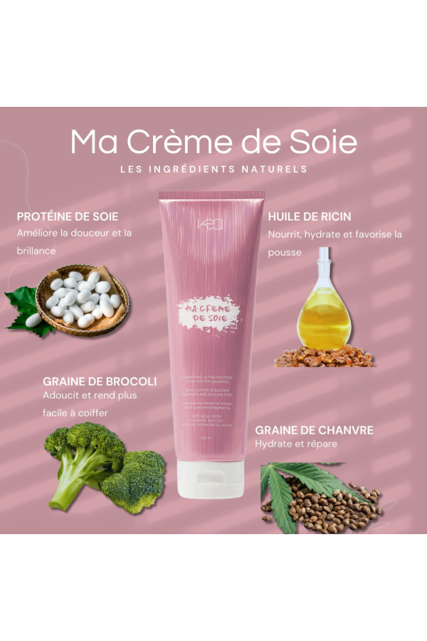 Shampoing sublimant - Ma crème de soie - 300ml KEA