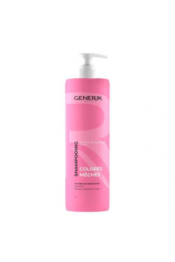 Shampooing cheveux colorés méchés Générik 1000ml